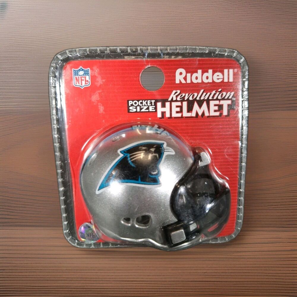 Riddell Pocket Size Revolution Helmet Carolina Panthers NFL Sealed New